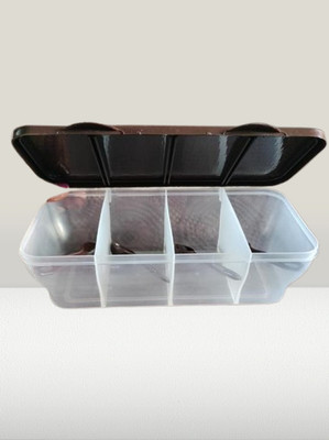 NEWSPARSH Plastic Utility Container  - 800 g(Brown)