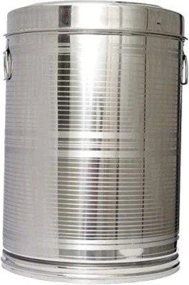 Rajlaxmi Silver, Steel Utility Container  - 10 L(Silver)