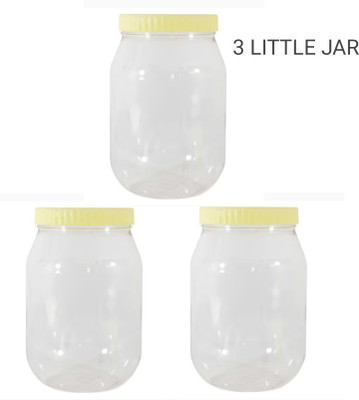 Platichouse Plastic Grocery Container  - 3000 ml(Pack of 3, Clear)