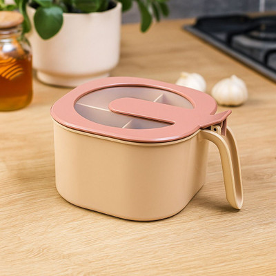 Ramkuwar Plastic Utility Container  - 1 kg(Pink)