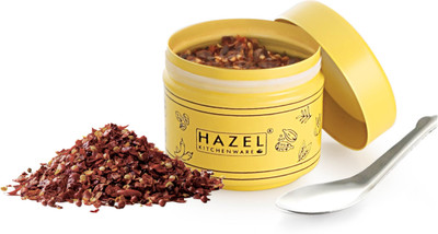 HAZEL Iron Utility Container  - 250 ml(Pack of 2, Yellow)