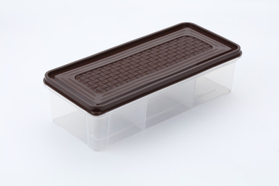 EMBICON Plastic Fridge Container  - 2000 ml(Brown)