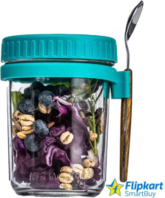 Flipkart SmartBuy Glass Utility Container  - 350 ml(Green)