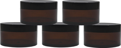 PrismaPac Plastic Utility Container  - 50 g(Pack of 5, Brown, Black)