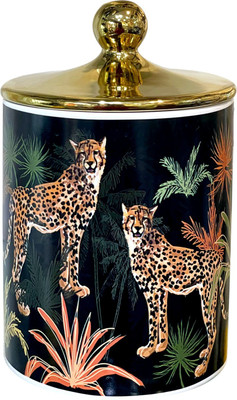 Lemon Tree Ceramic Pickle Jar  - 1000(Black)