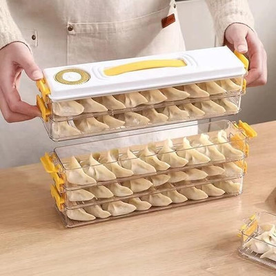 Jigva Plastic Fridge Container  - 1 ml(Multicolor)