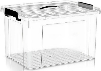 SHOPIVAAN Plastic Utility Container  - 20 L(Clear)