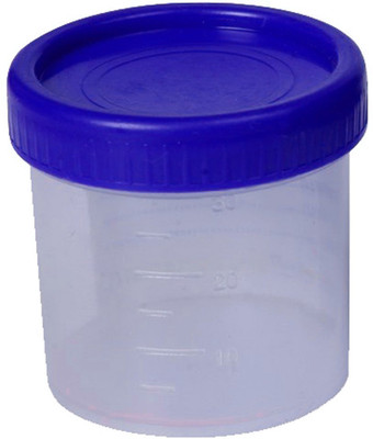MEDSOR IMPEX Plastic Utility Container  - 30 ml(Pack of 100, Multicolor)