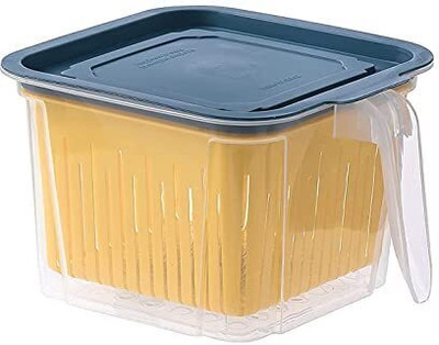 NILHARI Plastic Fridge Container  - 900 ml(Pack of 4, Multicolor)
