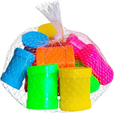 HakSap Plastic Utility Container  - 3 g(Pack of 12, Multicolor)