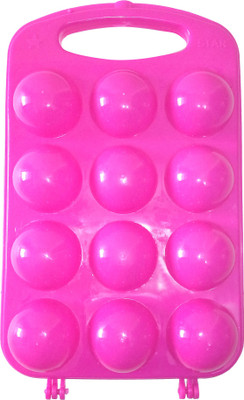 Greenrock Plastic Egg Container  - 12.1 dozen(Pink)