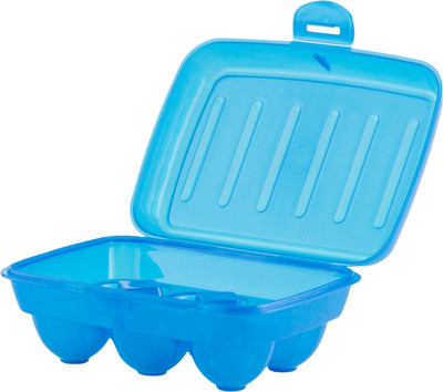 HOMESTIC by Kuber Industries Plastic Egg Container  - 0.2 kg(Blue)