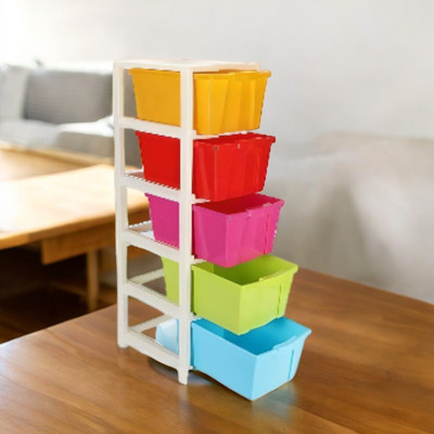 Prime Plastic Plastic Utility Container  - 1000 ml(Multicolor)