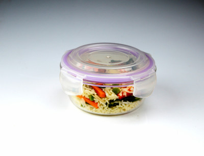 Vertis Glass Fridge Container  - 425 ml(Clear)