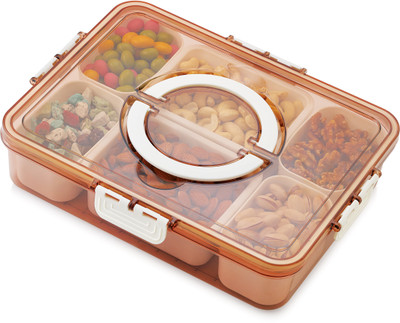 Sukhson India Plastic Utility Container  - 2000 ml(Brown)