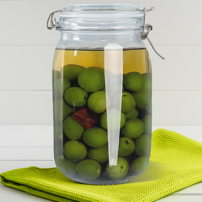The Better Home Glass Utility Container  - 3000 ml(Pack of 2, Clear)