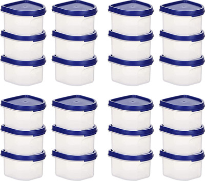 KUBER INDUSTRIES Plastic Utility Container  - 250 ml(Pack of 24, Clear)