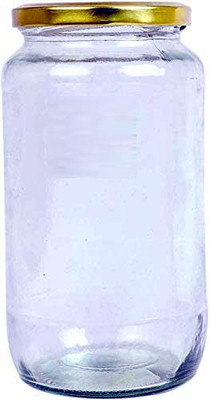 AFAST Glass Cookie Jar  - 500 ml(Clear)