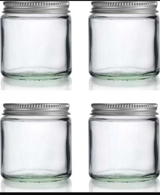 n v p Glass Honey Jar  - 2 ml(Pack of 4, Multicolor)
