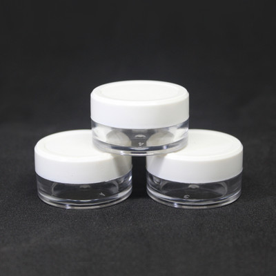 nsb herbals Plastic Utility Container  - 8 ml(Pack of 3, Clear, White)