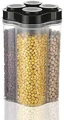 JORDY Plastic Grocery Container  - 2500 ml(Black)