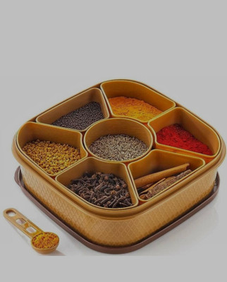 SAMYAK Plastic Utility Container  - 5 ml(Brown, Clear)