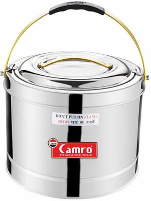Camro Stainless Steel Utility Container  - 5 L(Silver)