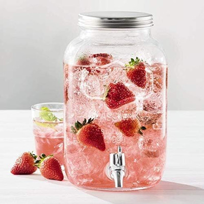 SMILERY Glass Utility Container  - 3.5 L(Clear)