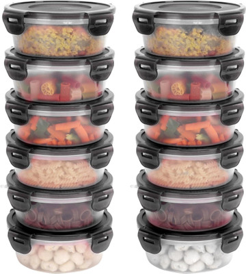 Cutting EDGE Polypropylene Utility Container  - 500(Pack of 12, Black)