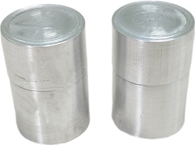 90 Degree Aluminium Utility Container  - 100 g(Pack of 2, Silver)