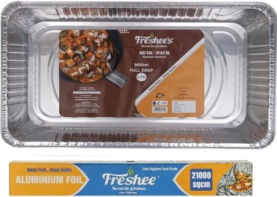Freshee Aluminium Utility Container  - 9000 ml(Silver)