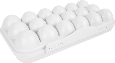 TGOPIT Plastic Egg Container  - 1.6 dozen(White)