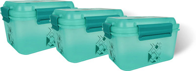Dekor-Kase Plastic Utility Container  - 1900 ml(Pack of 3, Green)
