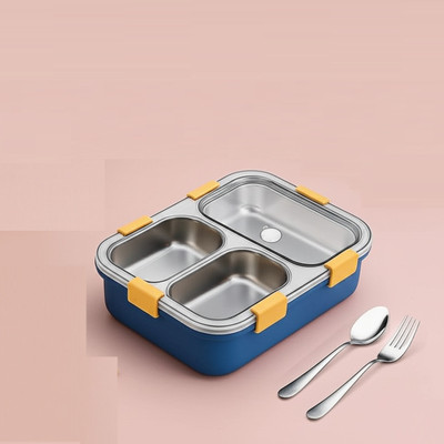 hph craftt Stainless Steel Utility Container  - 750 ml(Multicolor)