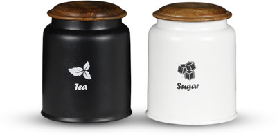 AIC DECO STORE Iron Utility Container  - 1000 ml(Pack of 2, Multicolor)