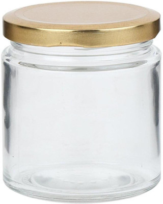 1st Time Glass Cookie Jar  - 50 ml(Pack of 6, Clear)