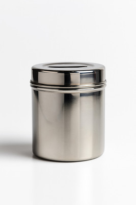 PearlCraft Stainless Steel Grocery Container  - 461 ml(Silver)