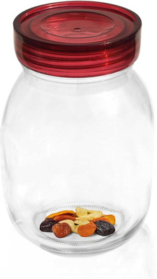 Pure Source India Glass Utility Container  - 1200 ml(Clear)