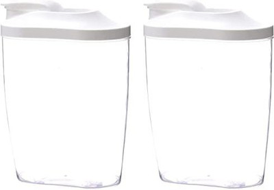 TOMATUS Plastic Utility Container  - 1500(Pack of 2, Clear)