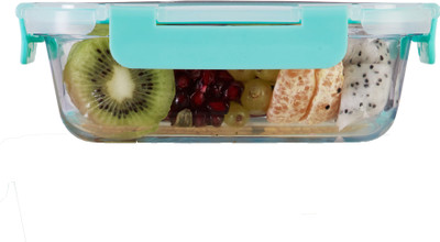 Allo Glass Fridge Container  - 640 ml(Green)
