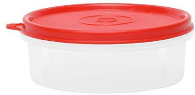 Cutting EDGE Polypropylene Fridge Container  - 290 ml(Red, Clear)
