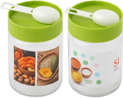 DAUVA ENTERPRISE Plastic Utility Container  - 500 ml(Pack of 2, Green)