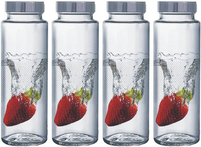 GOOD TO GREAT CREATION Glass Fridge Container  - 500 ml(Pack of 4, Clear)