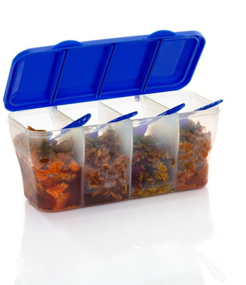 HELOVIA Plastic Grocery Container  - 1800 ml(Blue)