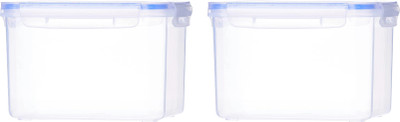 Randal Plastic Utility Container  - 1800 ml(Pack of 2, White)
