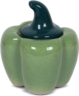 Luminescence Enterprises Ceramic Pickle Jar  - 500 ml(Green)