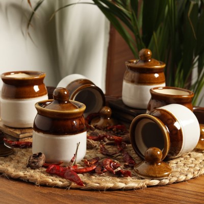 Lyallpur Stores Spice Set Ceramic(6 Piece)