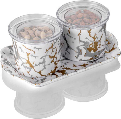 KitchHaven Plastic Utility Container  - 1000 ml(White)