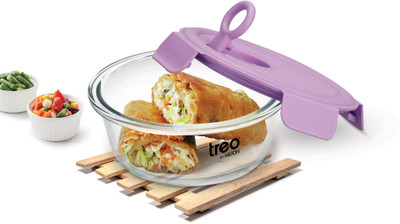 TREO Glass Utility Container  - 400 ml(Clear)