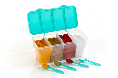 NORVIUM Plastic Grocery Container  - 2000 ml(Clear)